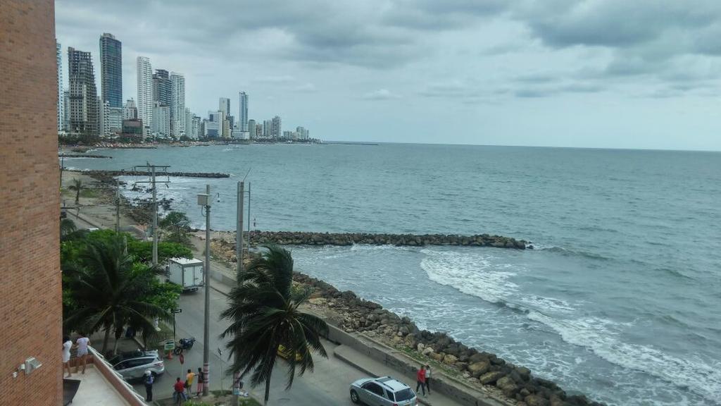 Apto En Cartagena Ed Puerto Azul Vista Al Mar Apartment Exterior photo